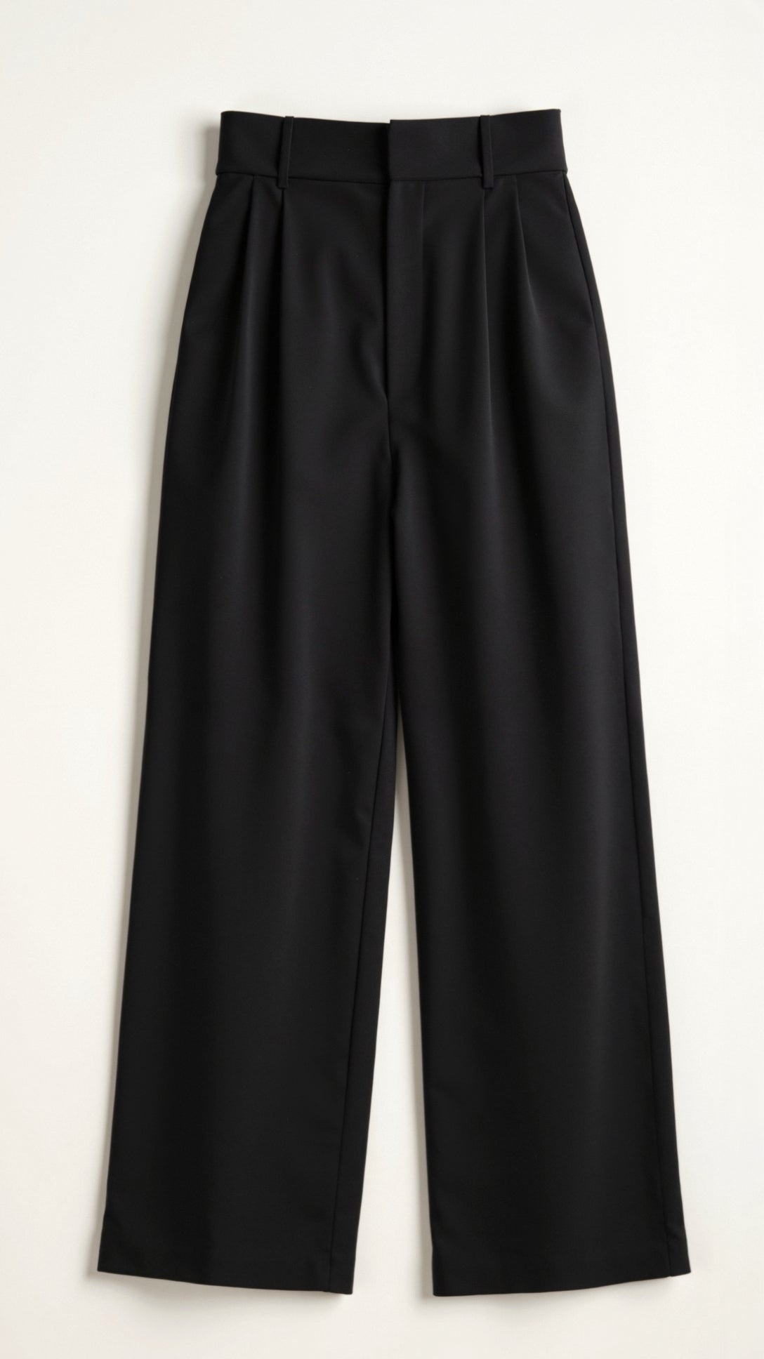 Women's Wide Leg High Waist Pants Pleated Front