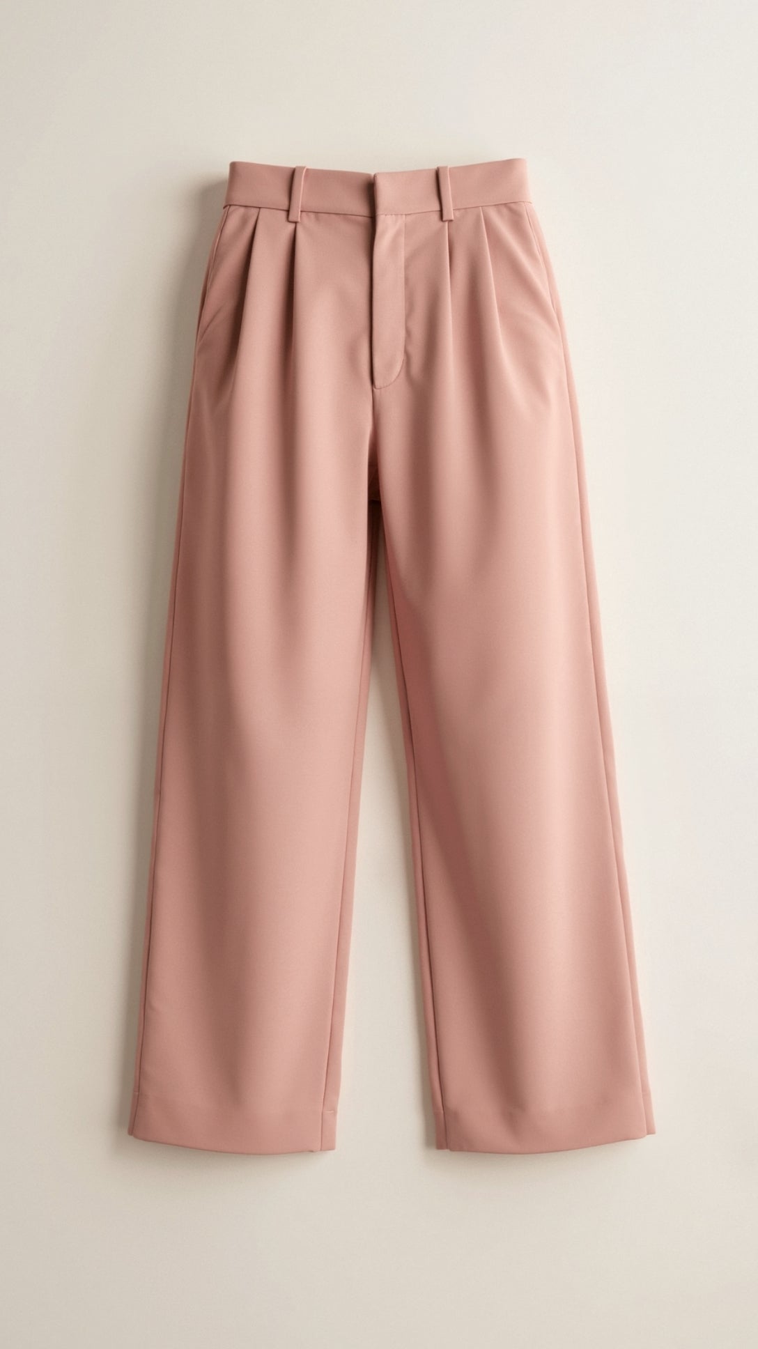 Women's Wide Leg High Waist Pants Pleated Front
