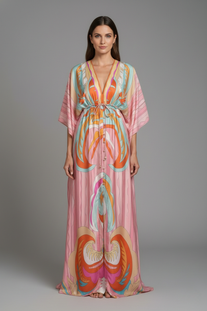 Women's Beach Dress Bright Colors