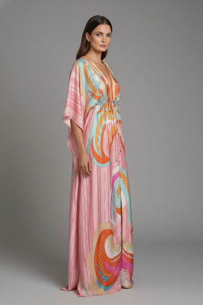 Women's Beach Dress Bright Colors