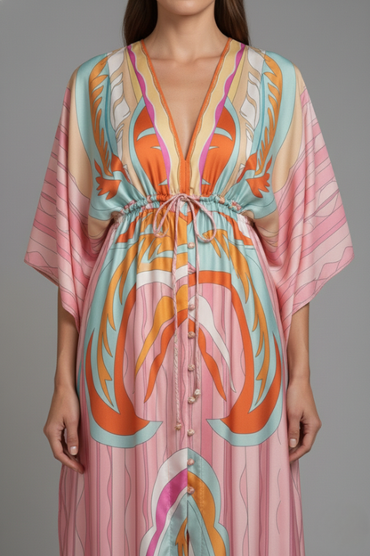 Women's Beach Dress Bright Colors
