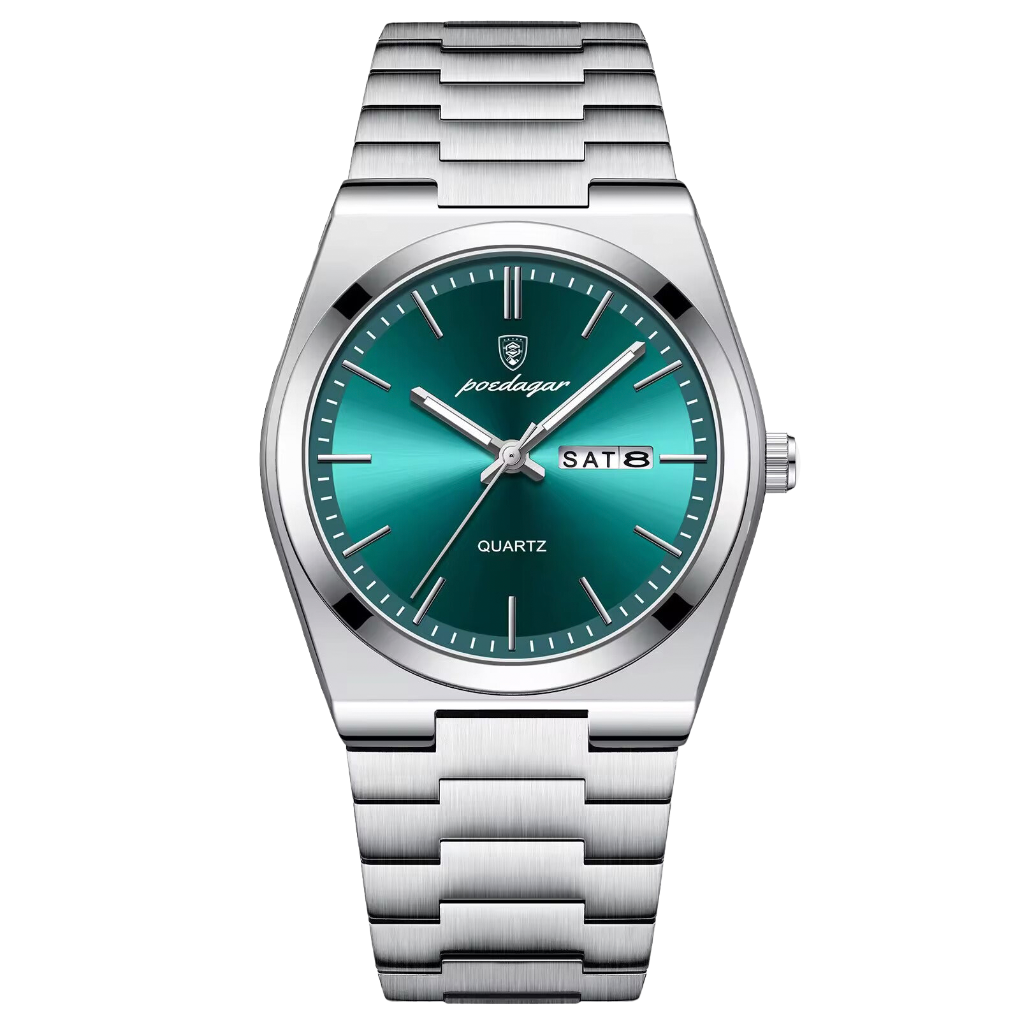 Men's Leather Wristwatch 41mm