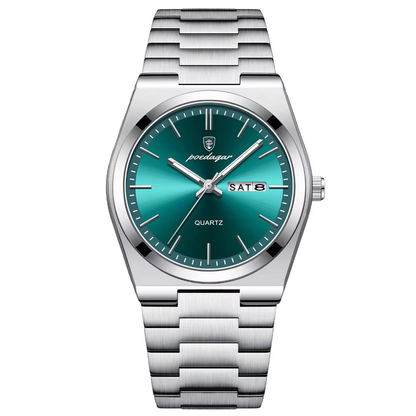 Men's Leather Wristwatch 41mm