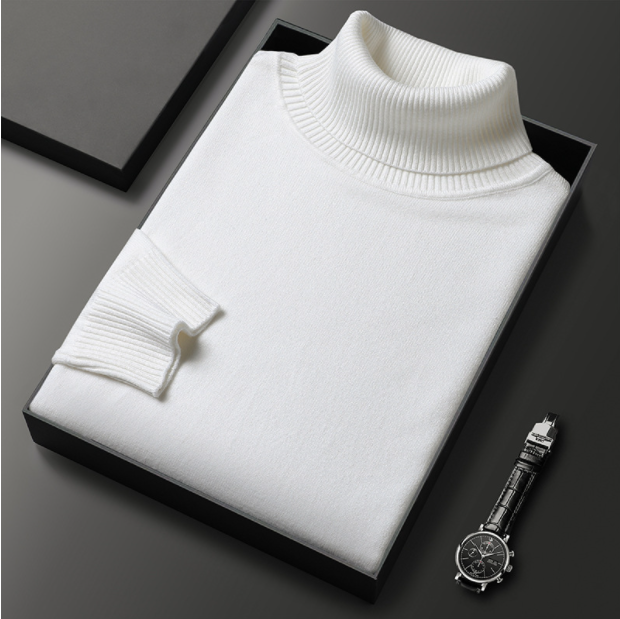 Stylish Men's Lightweight Crew Neck Sweater