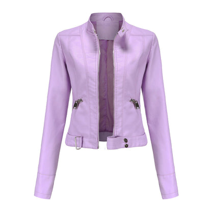 Ladies Lightweight Spring Zipper Jacket