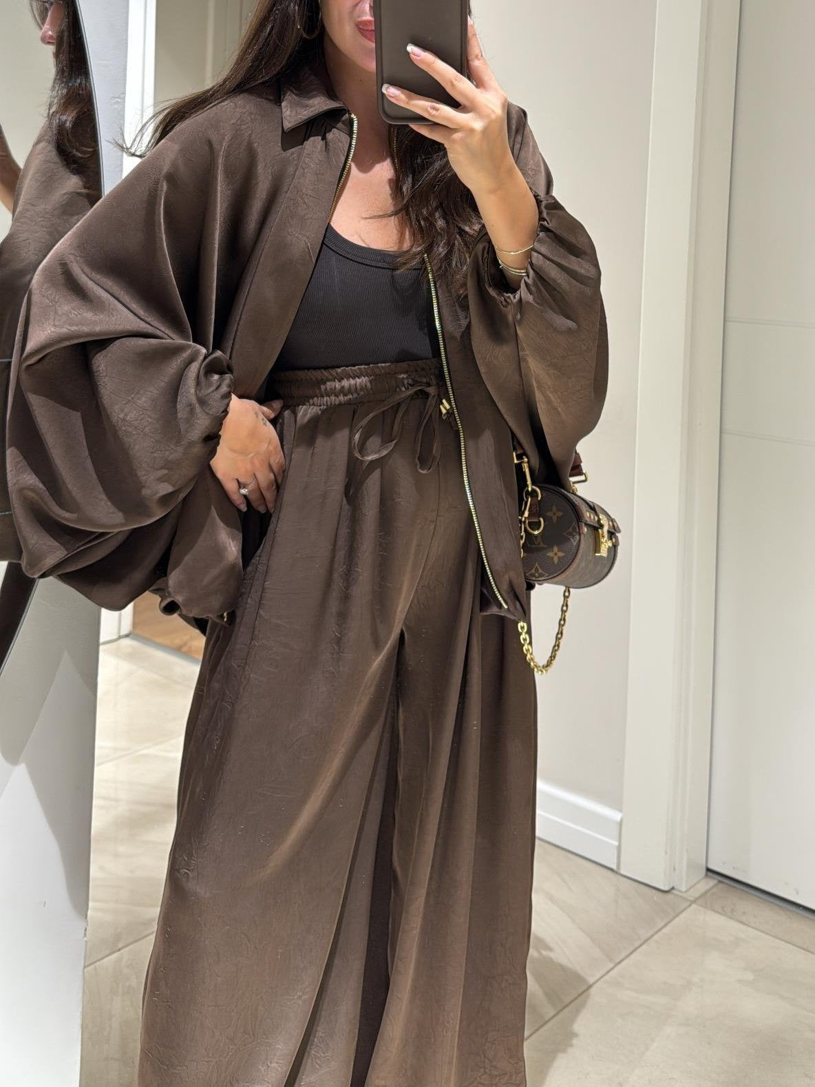 Women's Oversized Two Piece Tracksuit Set