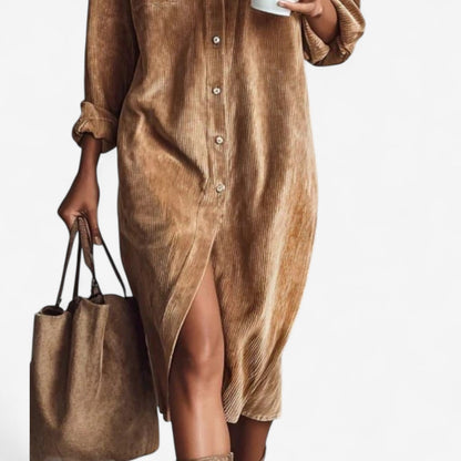 Flowy A-Line Midi Dress