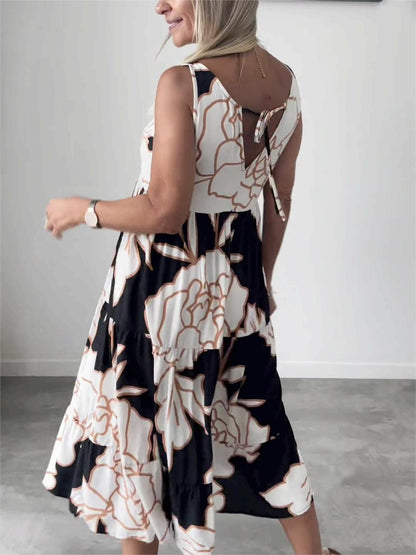 Colorful Garden Party Dress