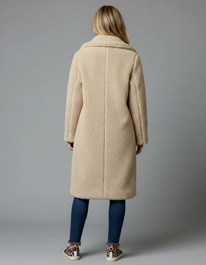 Warm Faux Fur Parka Coat