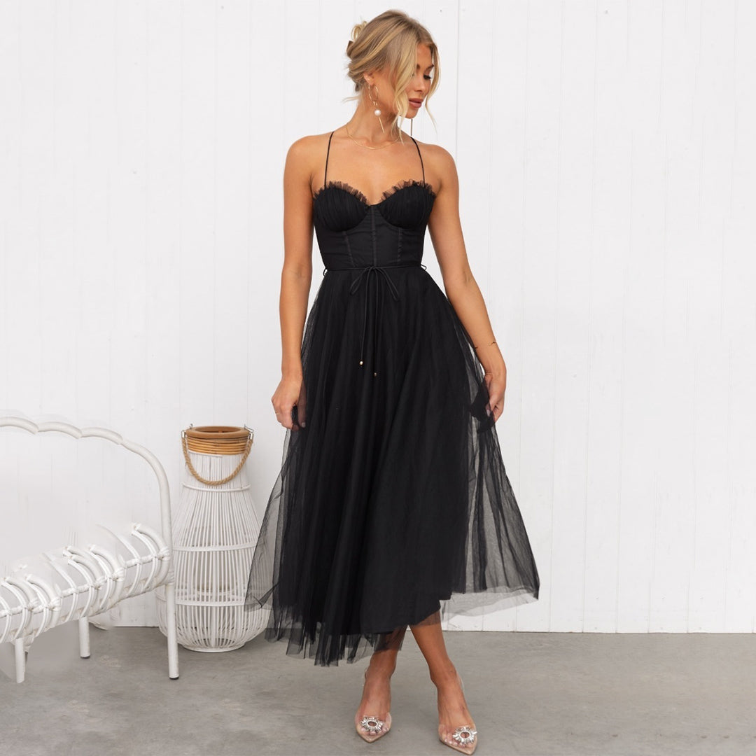 Chic Ladies Sundress with Straps