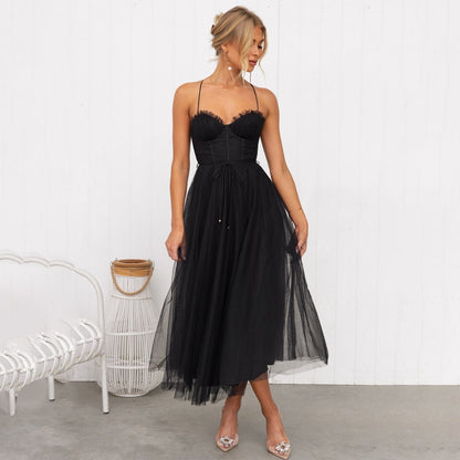 Chic Ladies Sundress with Straps