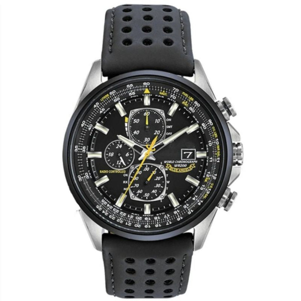 Men's Quartz Watch Leather Strap - VibreMode
