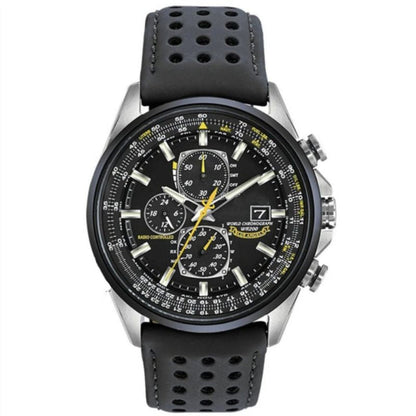 Men's Quartz Watch Leather Strap - VibreMode