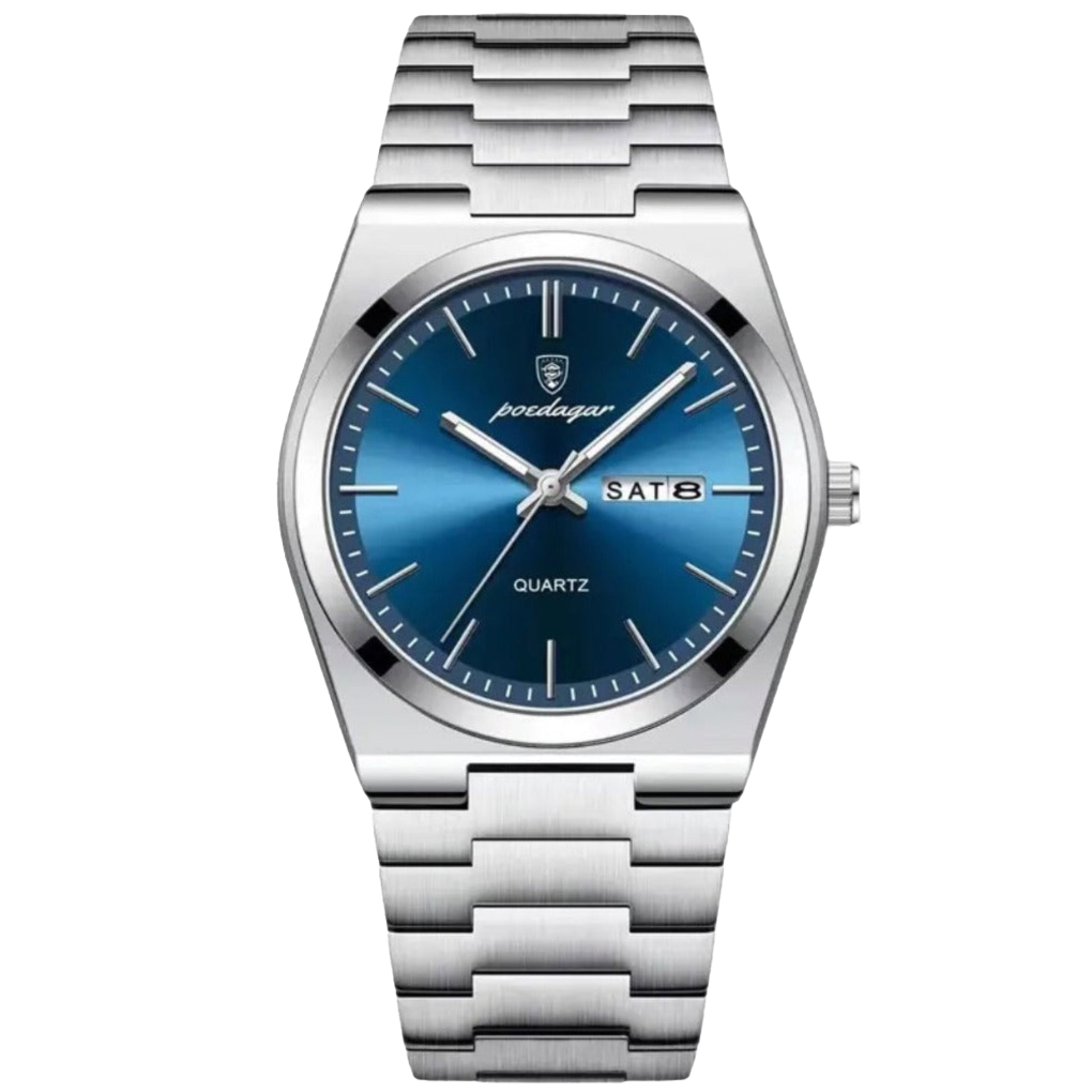 Men's Leather Wristwatch 41mm