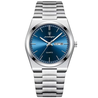 Men's Leather Wristwatch 41mm