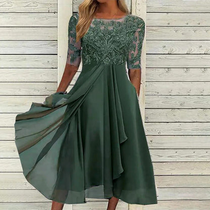Chic Ladies Floral Long Sundress