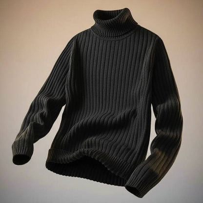 Luxury Soft Wool Turtleneck Sweater