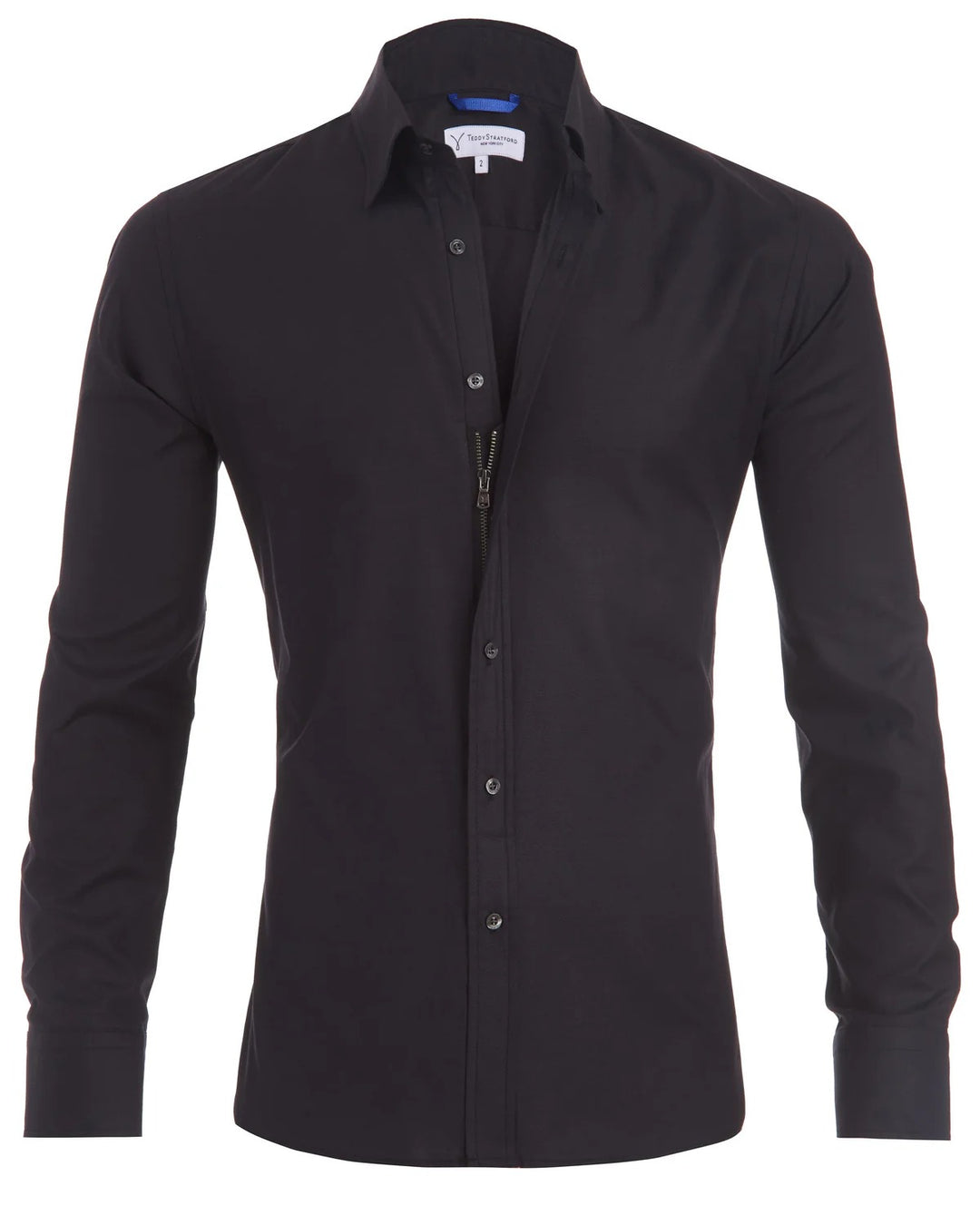 Men's Zip Up Fit Shirt