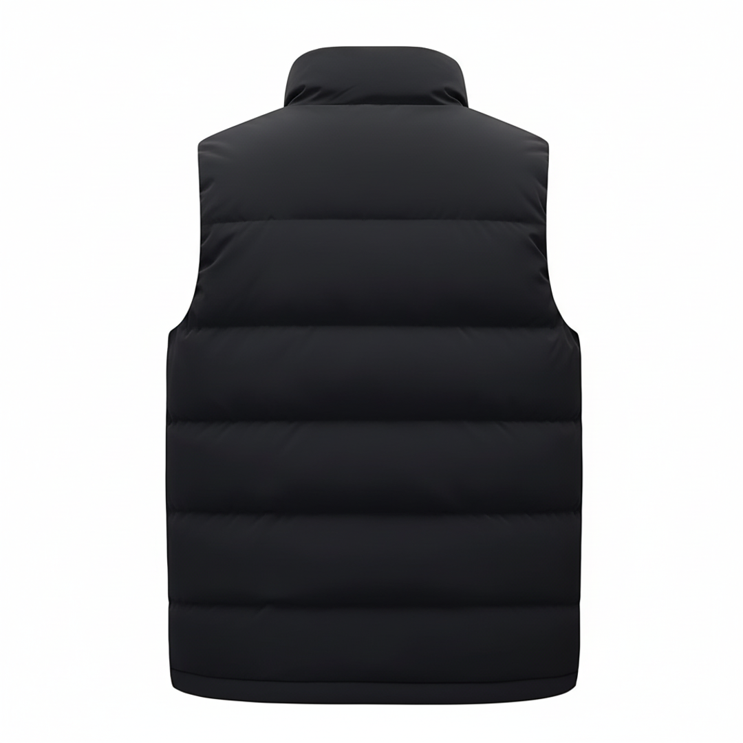 Men's Padded Puffer Vest Zip Up