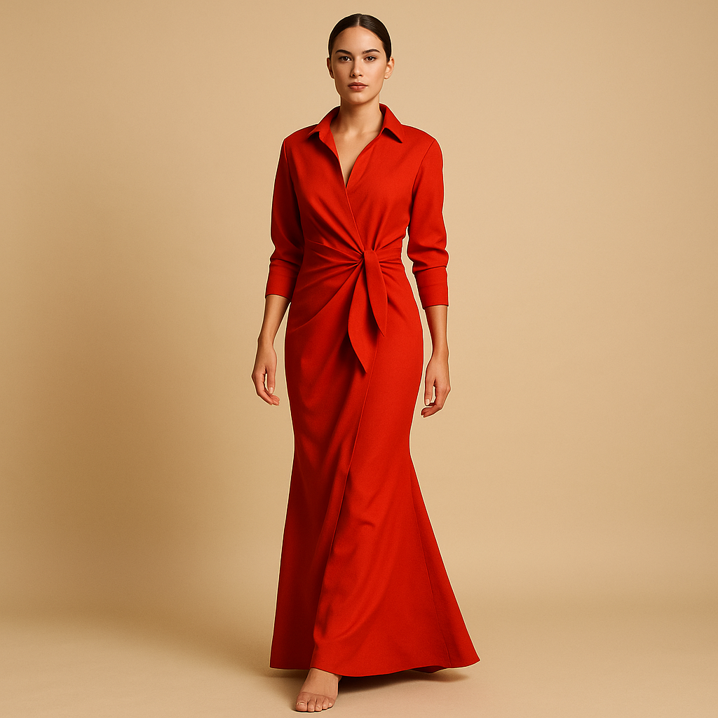 Floral V Neck Casual Spring Dress for Women - VibreMode