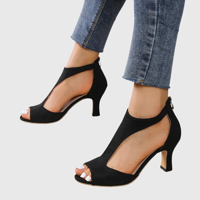 Sexy Womens Ankle Strap High Heel Sandals