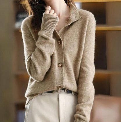 Women's Long Sleeve Cardigan Casual - VibreMode