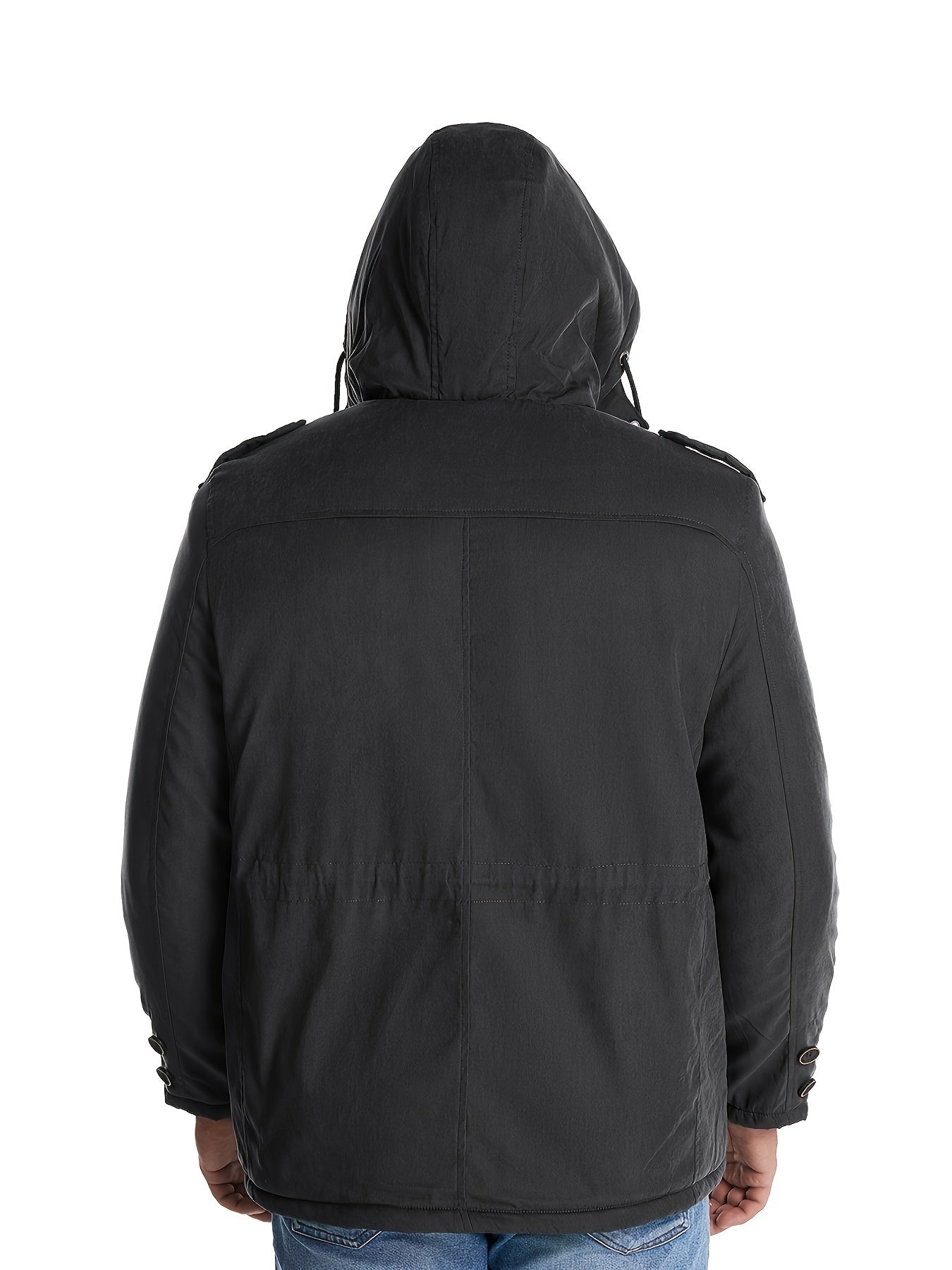Men's Thick Padded Winter Jacket Outdoor