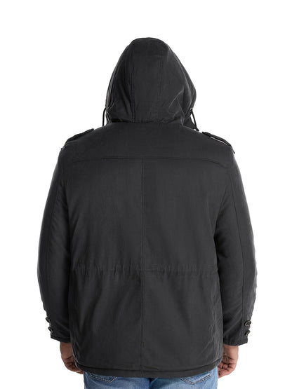 Men's Thick Padded Winter Jacket Outdoor