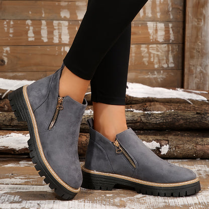 Comfortable Women's Ankle Boots with Arch Support