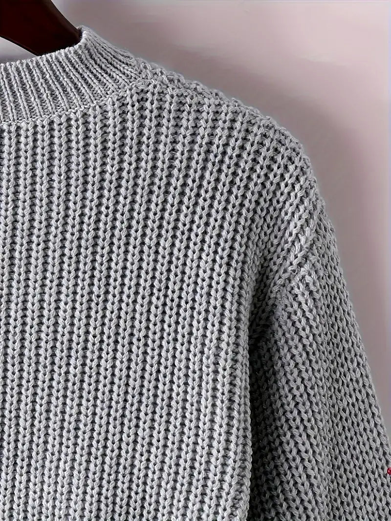 Fashionable Women's Cropped Sweater