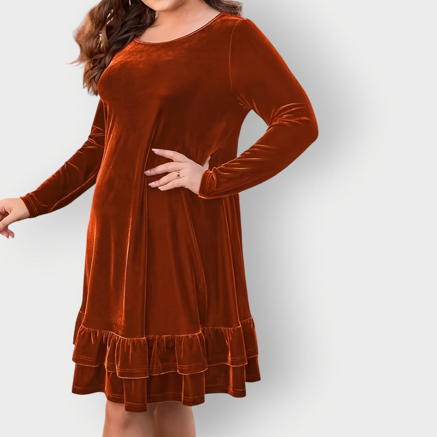 Elegant Knee Length Casual Dress