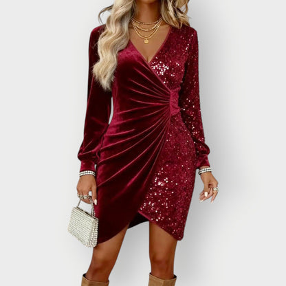 Chic Off Shoulder Party Dress