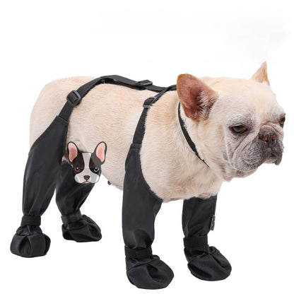 Durable Dog Boots for All Weather Protection – Waterproof Dog Shoes for Snow, Hiking, and Walking-3