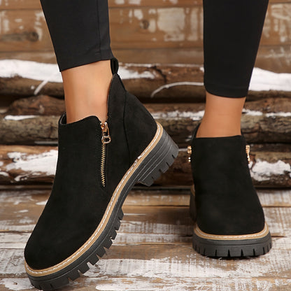 Comfortable Women's Ankle Boots with Arch Support