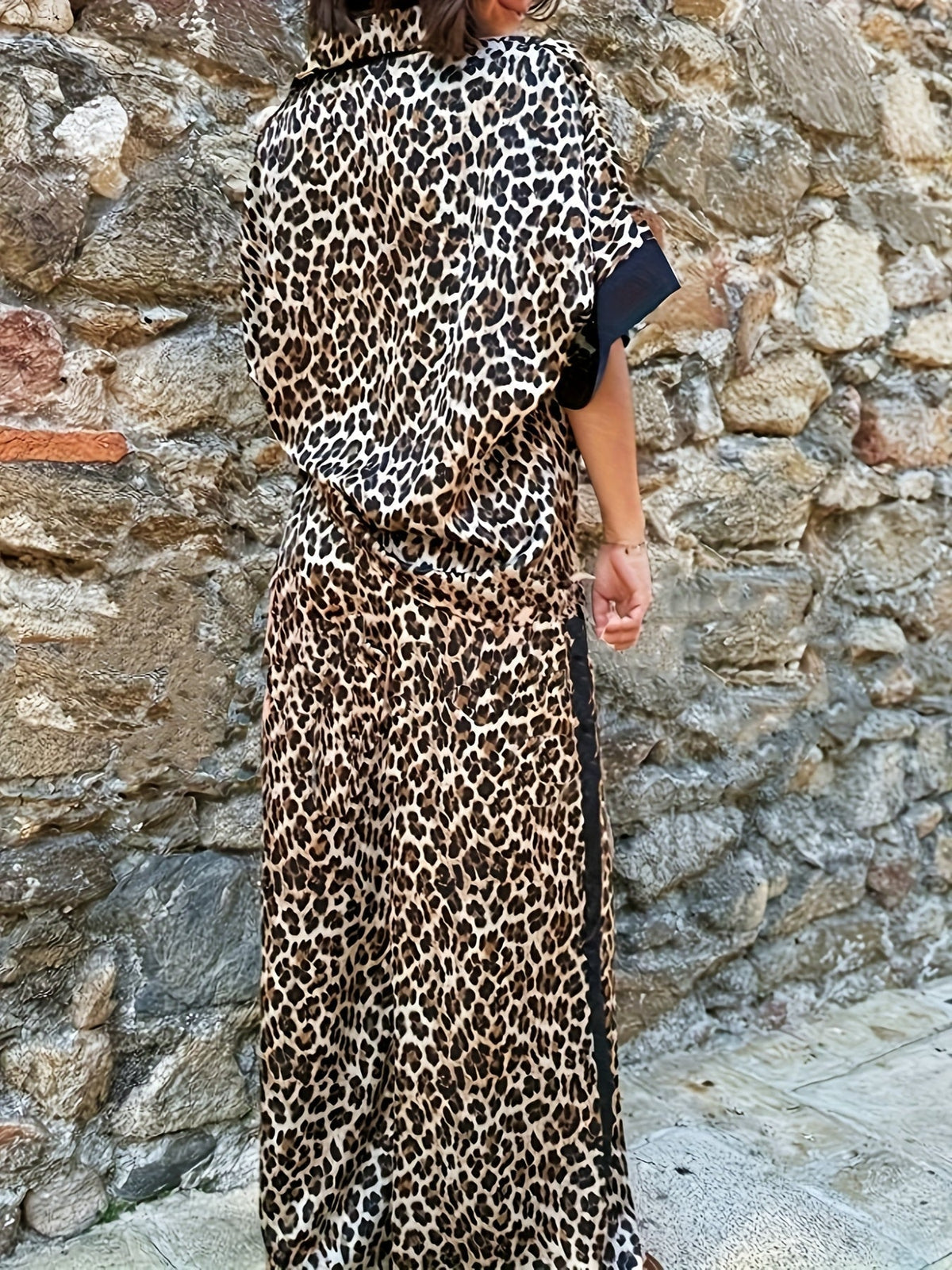 Women's Two Piece Collared Set