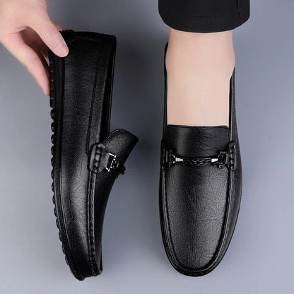 Men's Slip-On Loafers Formal Leather