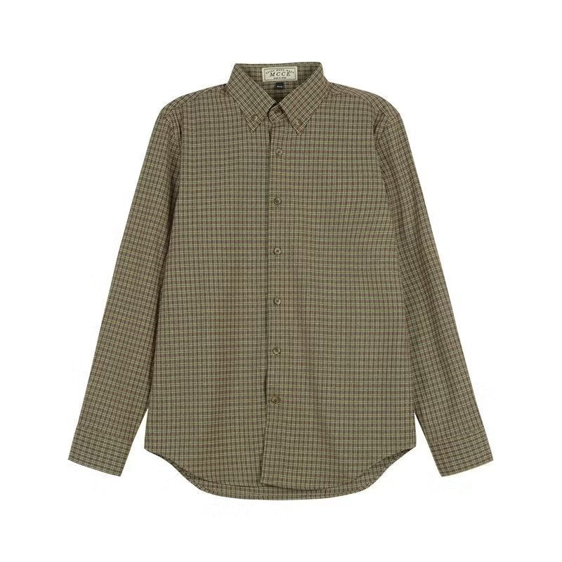 Men's Long Sleeve Button-Up Dress Shirt