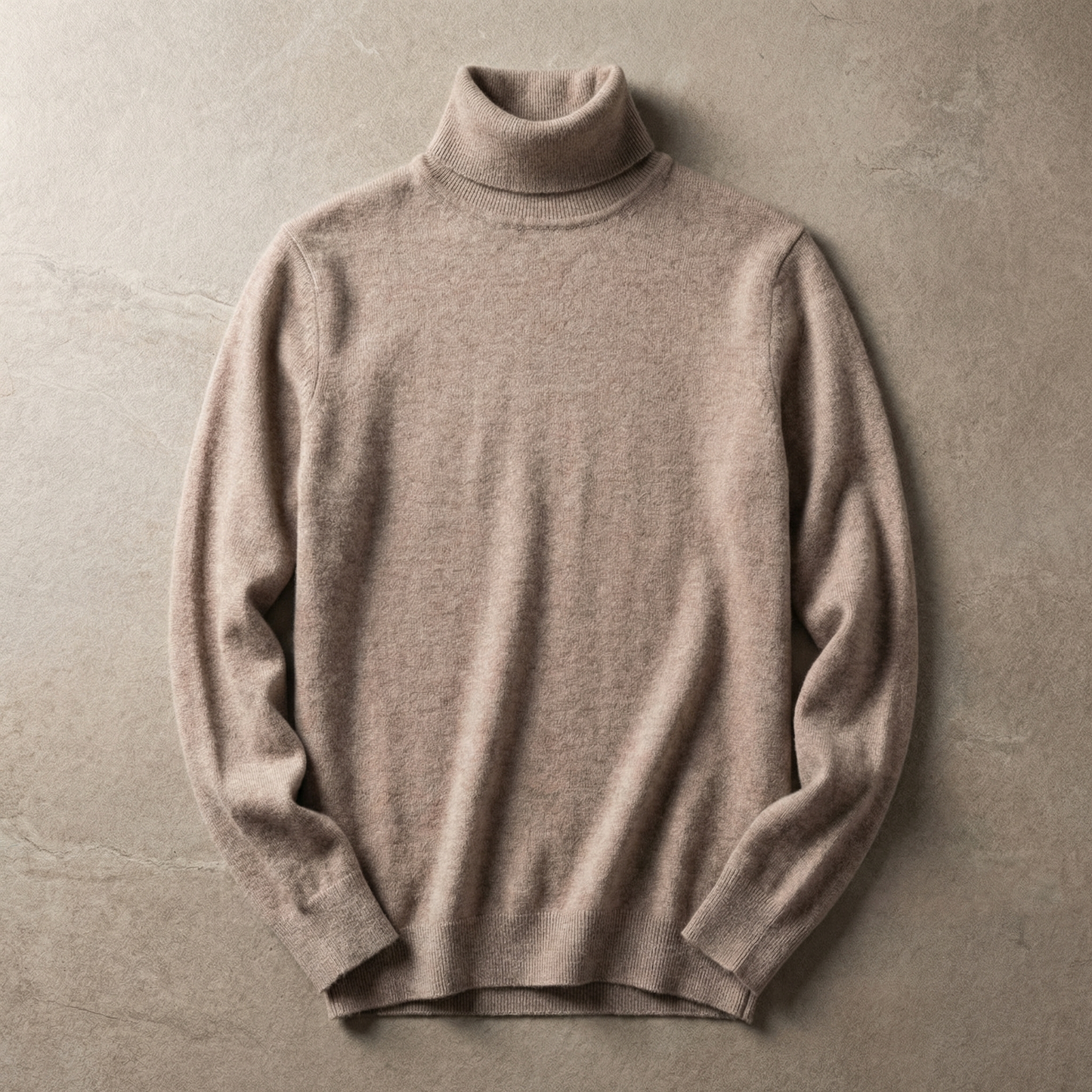 Women's Cashmere Turtleneck Sweater - VibreMode