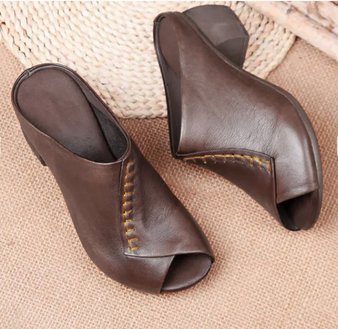 Comfortable Women's Padded Slip On Sandals
