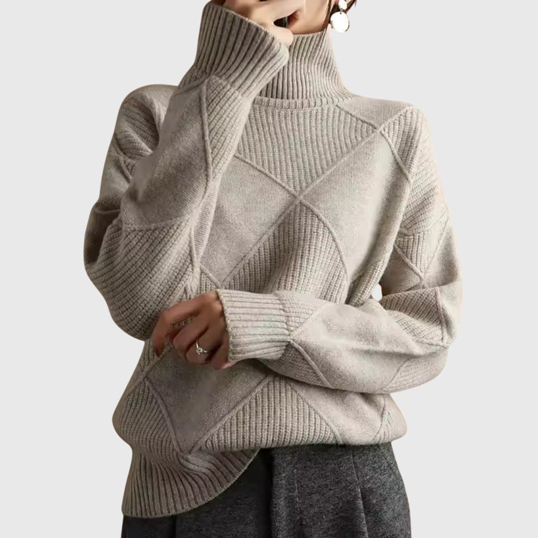 Avery Women's Turtleneck Sweater