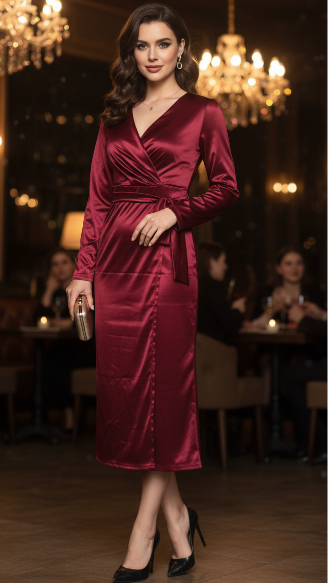 Chic Ladies Floral Tea Midi Dress - VibreMode
