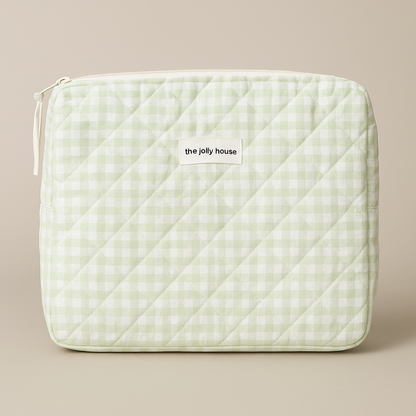 Quilted Plaid Cosmetic Organizer - VibreMode