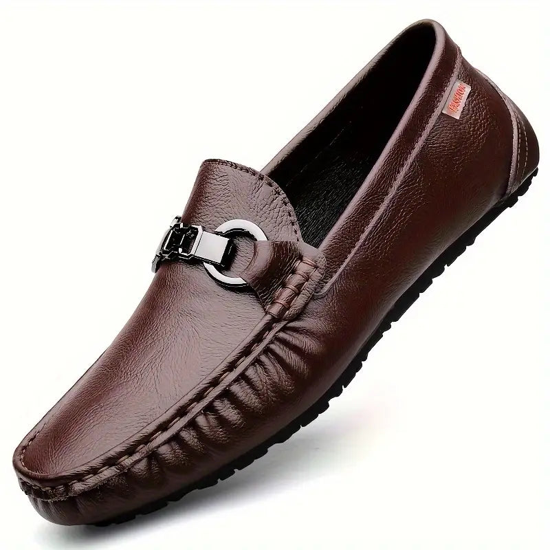 Marco Men's Faux Leather Loafers Comfortable - VibreMode