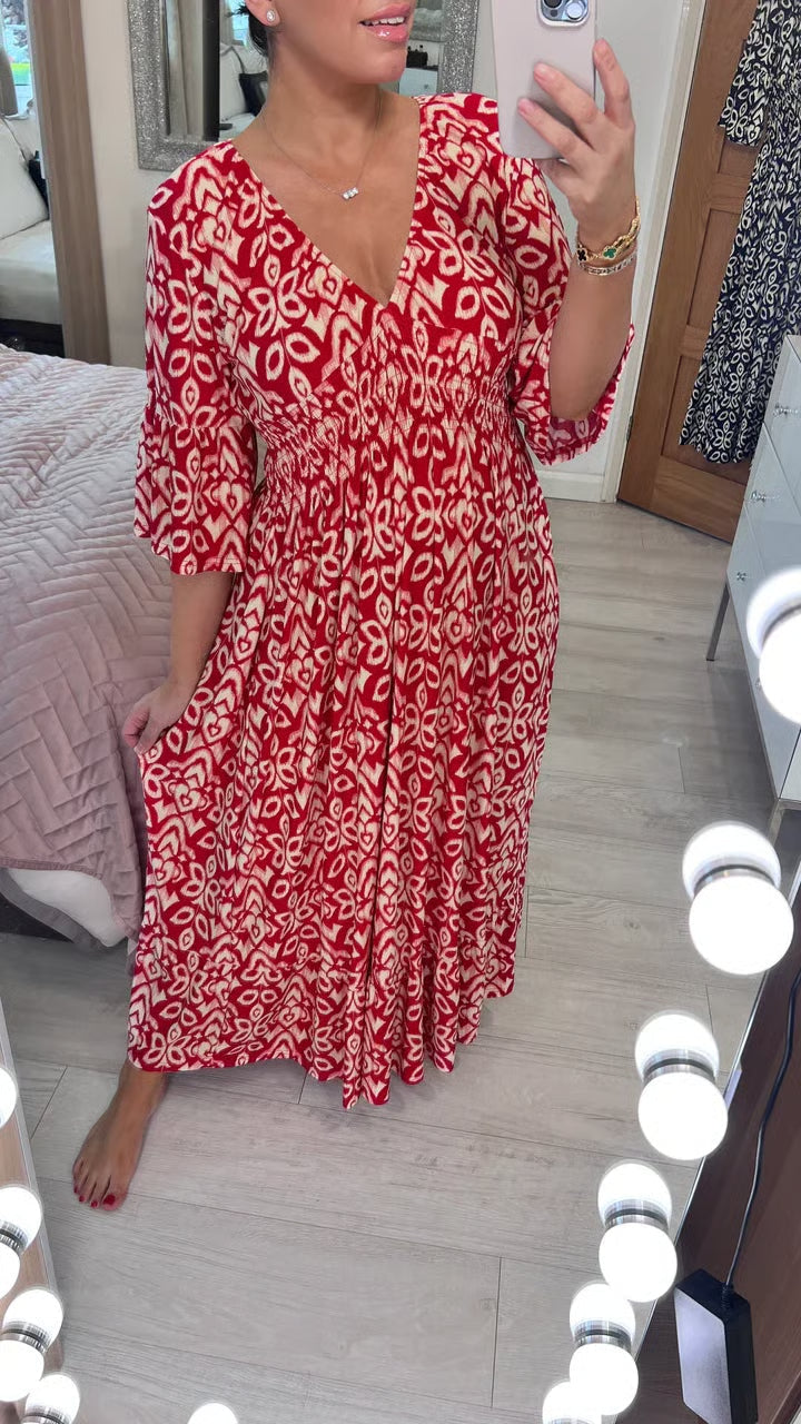 Slimming Fit Floor Length Evening Dress for Women - VibreMode