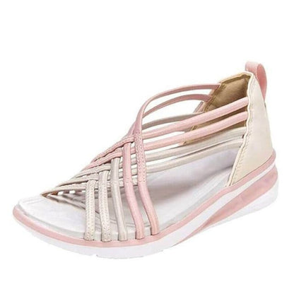 Women's Platform Sandals Strapped Open-Toe