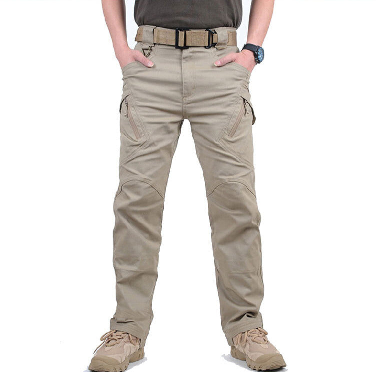 Men's Comfortable Summer Work Cargo Pants - VibreMode