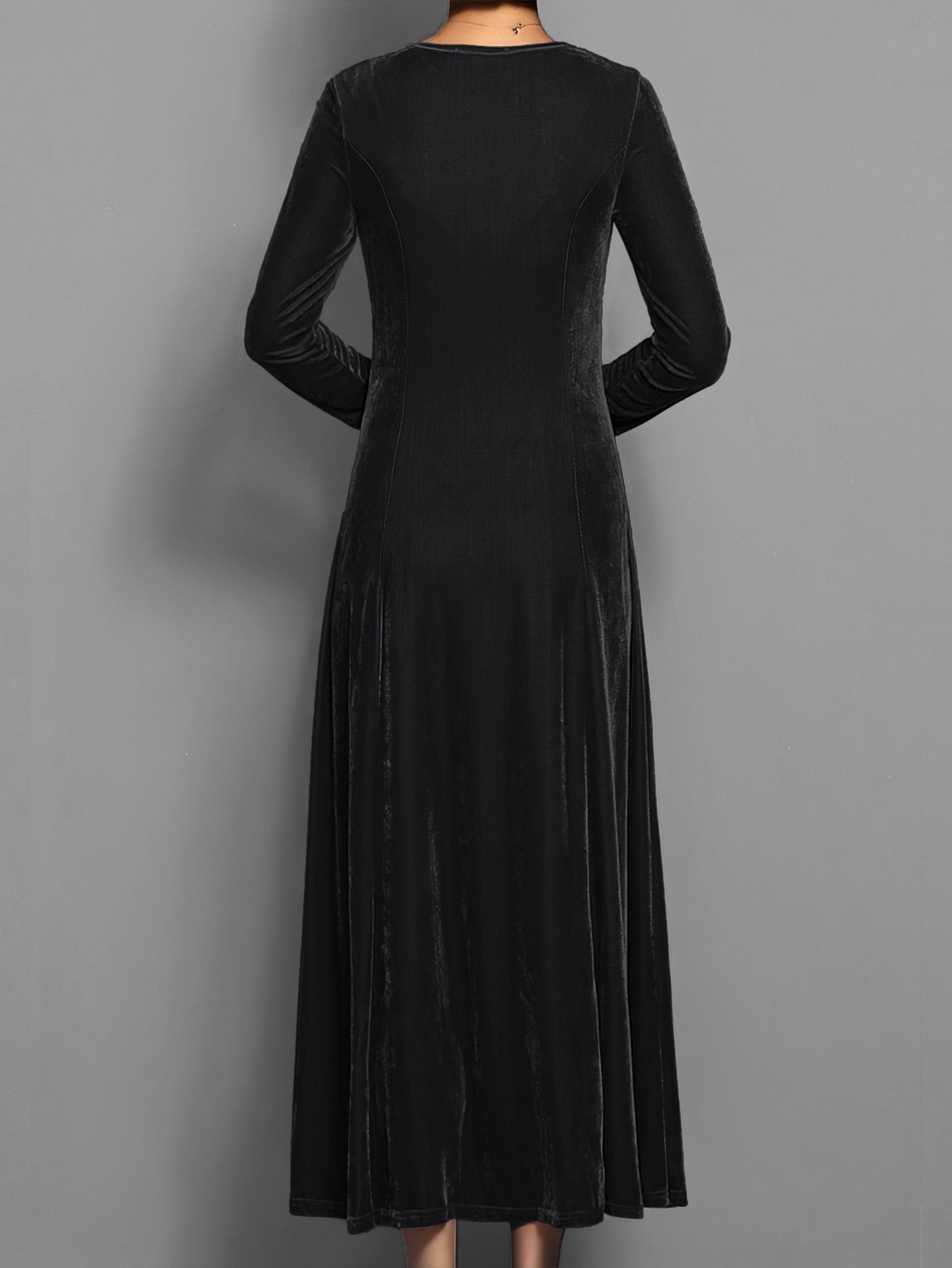 Women's Long Sleeve Maxi Dress