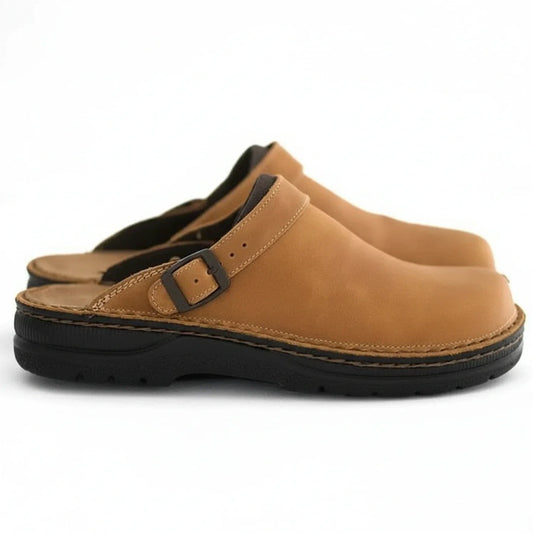 Men's Slip-On Clogs Adjustable Buckle - VibreMode