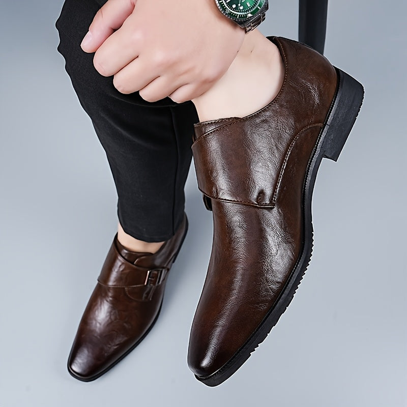 Genuine Brown Leather Footwear