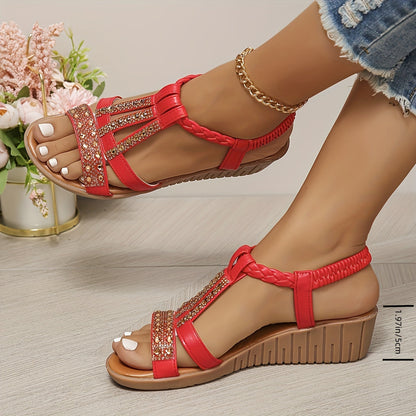 Women's Rhinestone Sandals